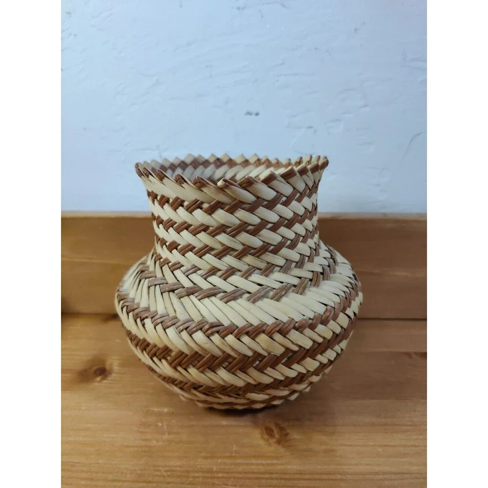 Tamahumara Basket Mexico Native Indian Large 4